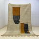 Handmade pure wool rug, traditionally woven, size 2/3 m.