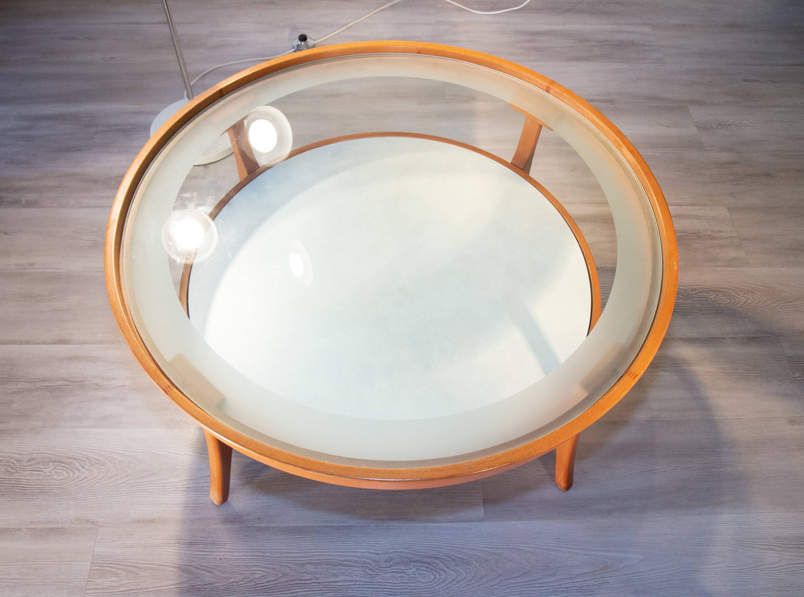 Baumann coffee table designed by Pagnon Pelhaître, 1990