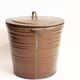 Copper trash can or trash can