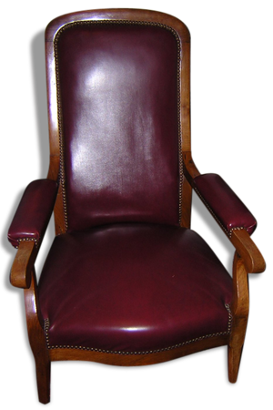 Fauteuil style voltaire