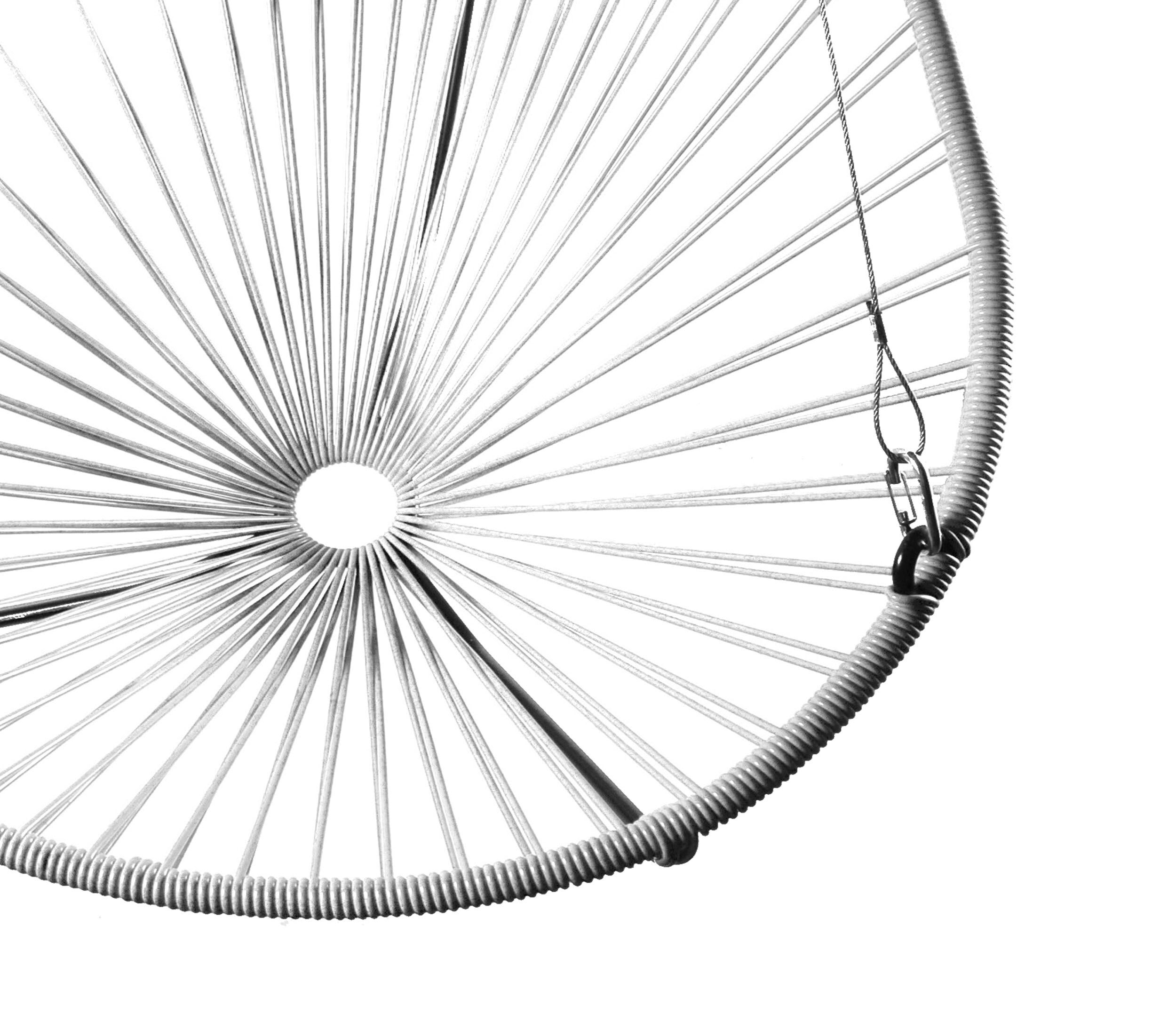 Suspended acapulco chair