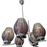 Art deco chandelier with 5 lights