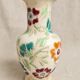 Antique Art Deco vase Émaux de Longwy polychrome flowers - 1920/3