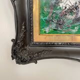 Felix Bachmann, Abstract Composition, Acrylic & Mixed Media on Board, 2022, Framed