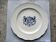 English plate with coat of arms
