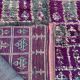 Moroccan Talsint purple rug - 193 x 324 cm