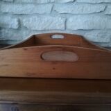 Wooden serving tray