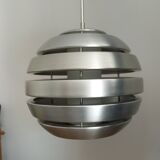Eglo brushed aluminum designer pendant light