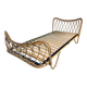 Vintage rattan bed