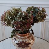 Vase en grès céramique années 60-70 signé
