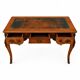French flat desk in Louis XV style and bronze