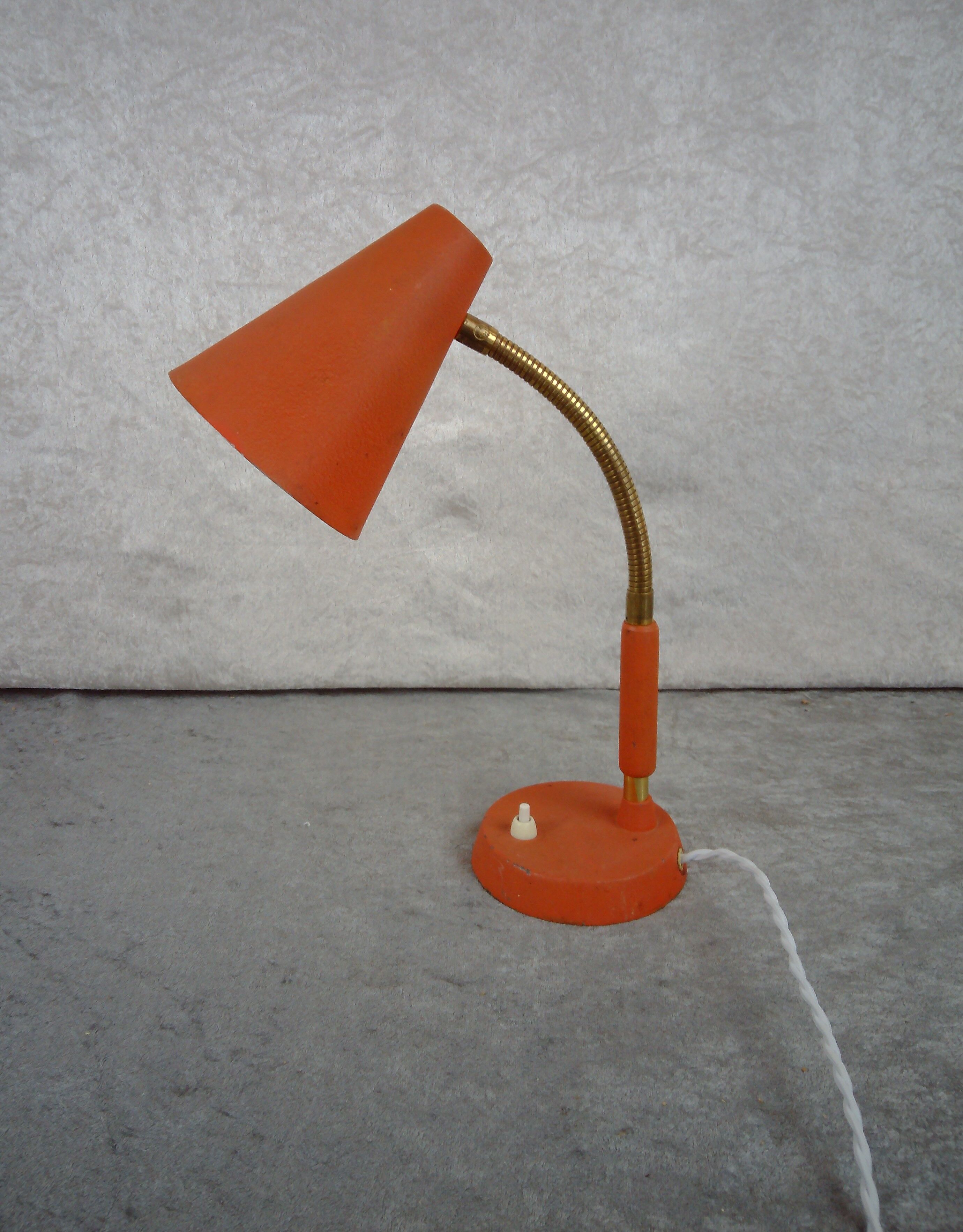 Mid-century industrial desklamp, 1950's.
