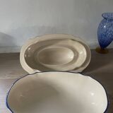 Desvres old Rouen faience plate