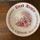 Grand Marnier Liqueur ashtray with marquis and marquise decoration
