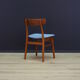 Set of 4 retro chairs from the 1960s