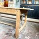 Old workshop table 2.50m
