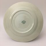 Set of 6 flat plates stamped "k&g lunéville", model "mariette"