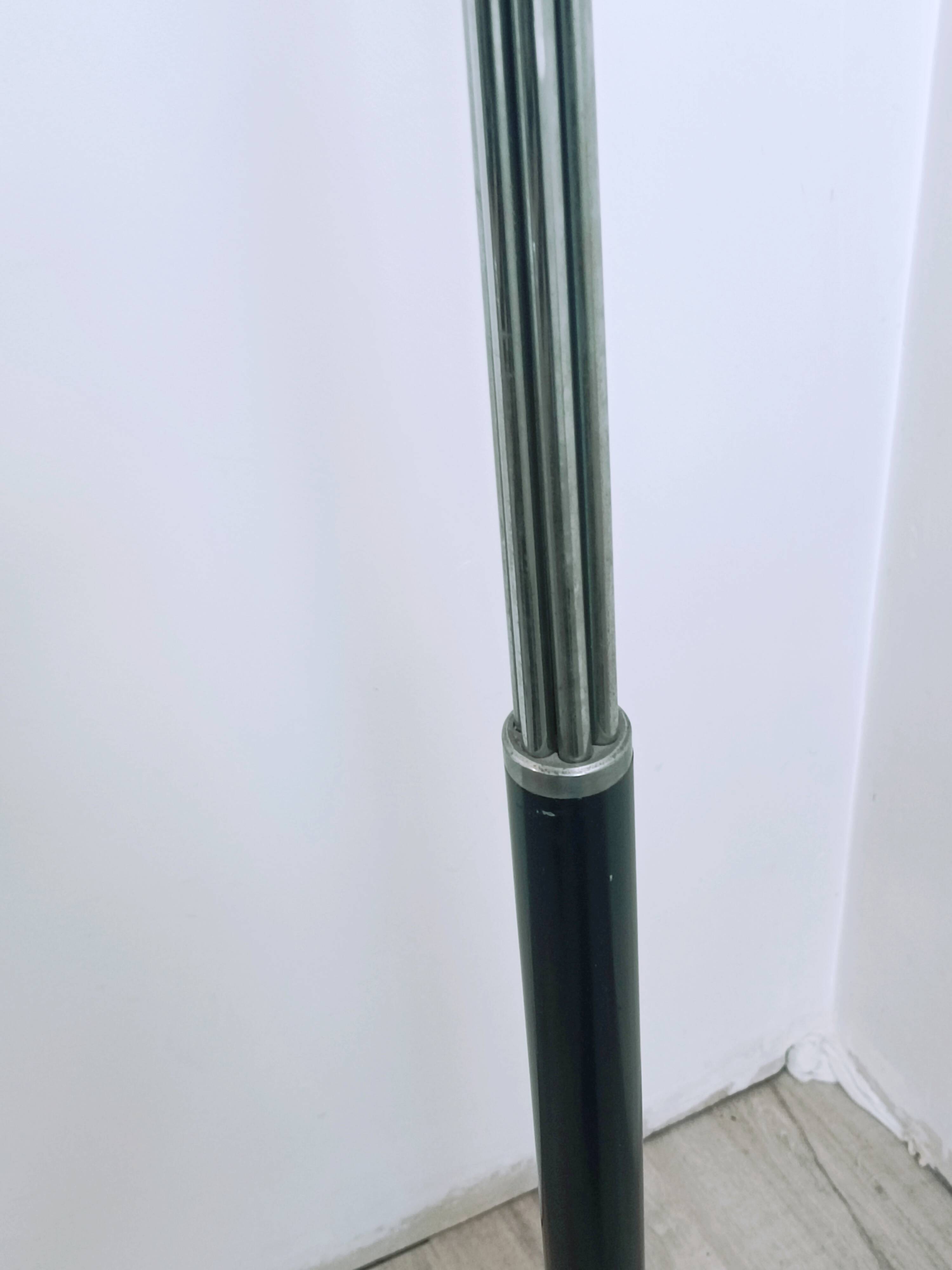 Cylindrical design coat rack by Fase 1970s