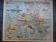 Educational wall map of ancient European politics