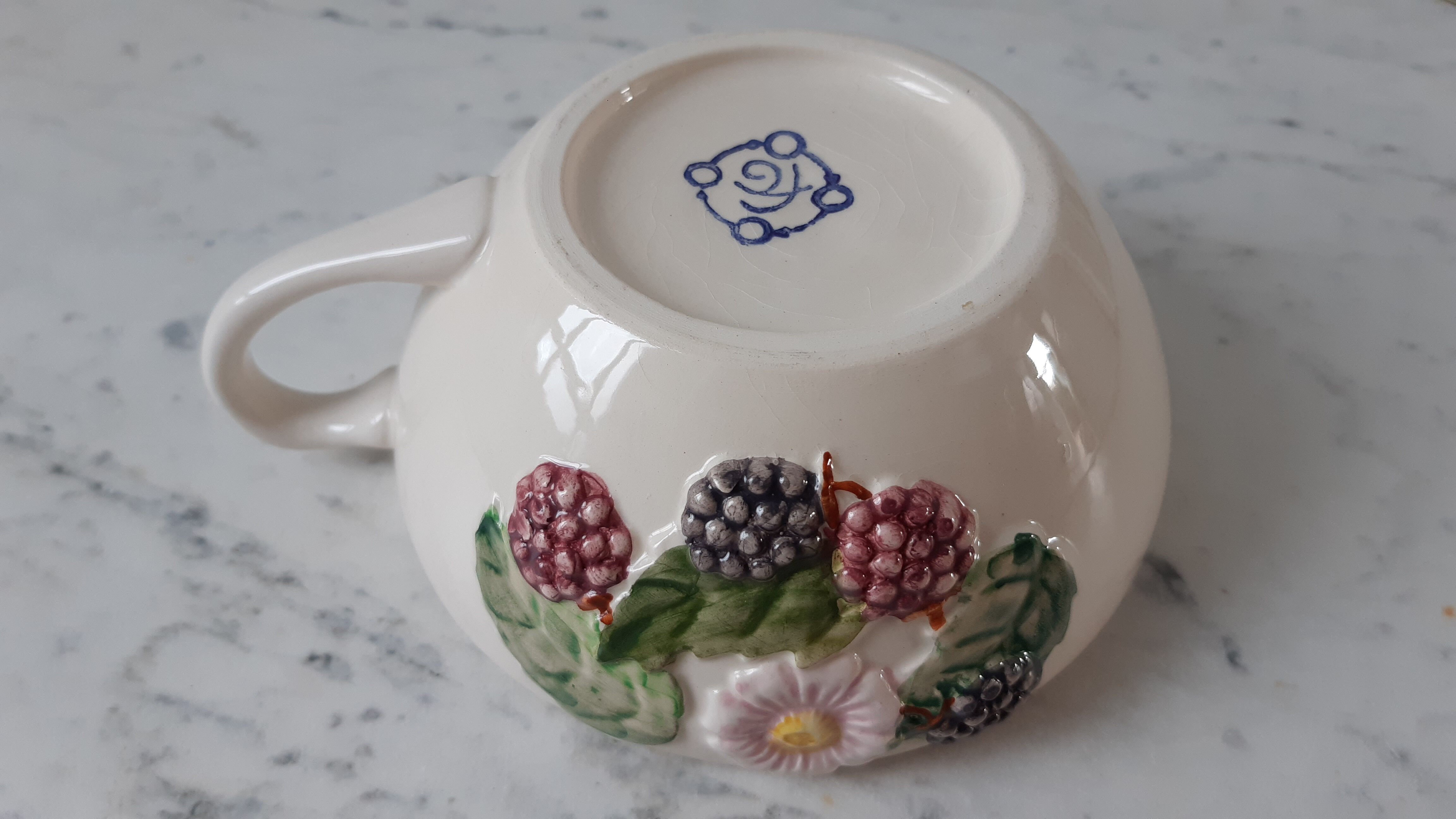 F&G Lunéville slip cup 50s-60s