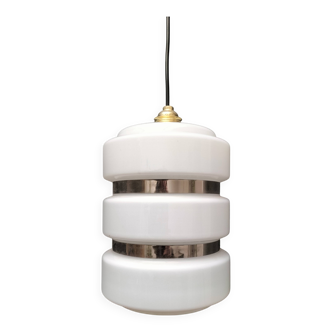 Vintage opaline suspension
