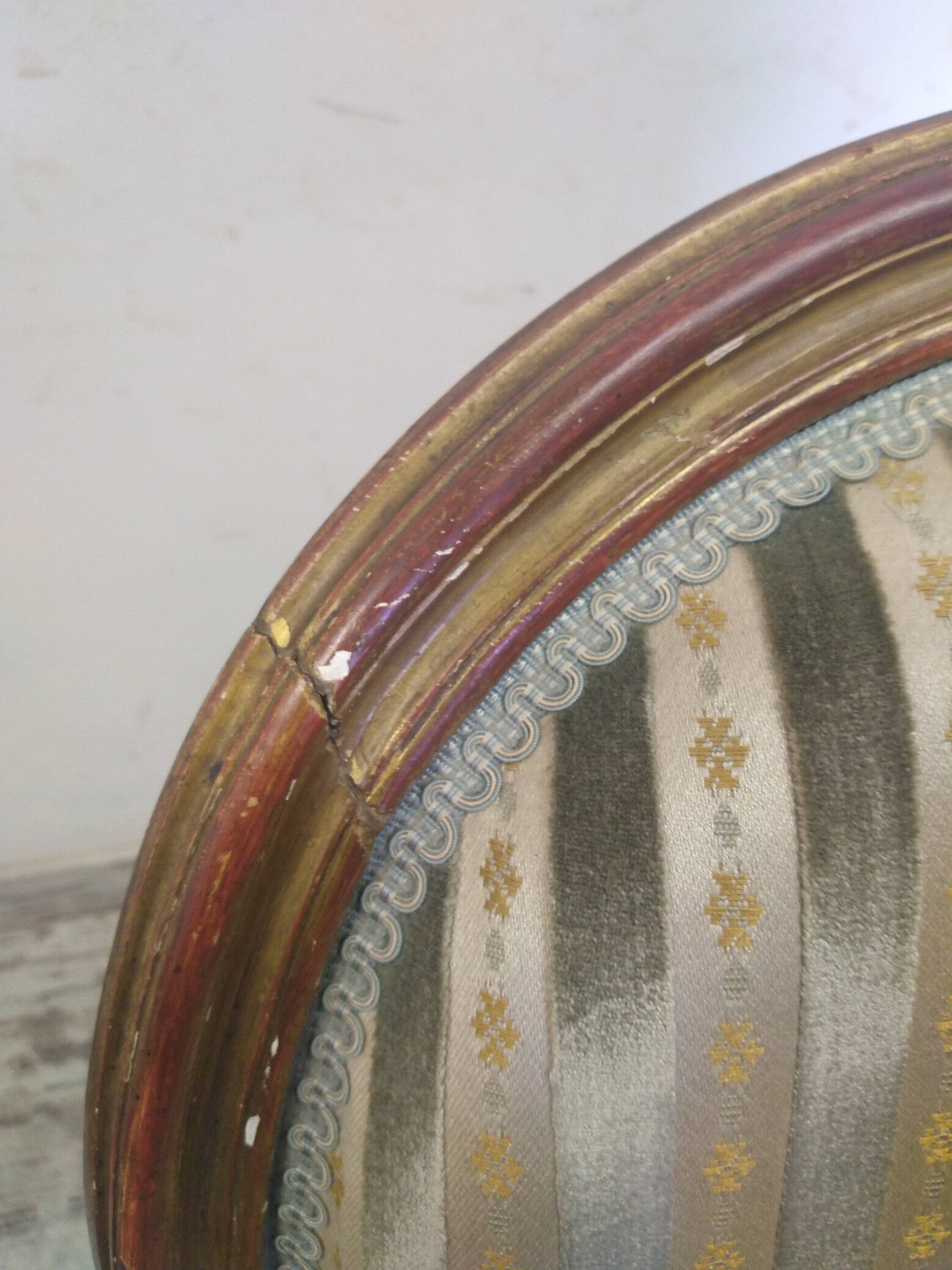 Louis XVI style bergère armchairs