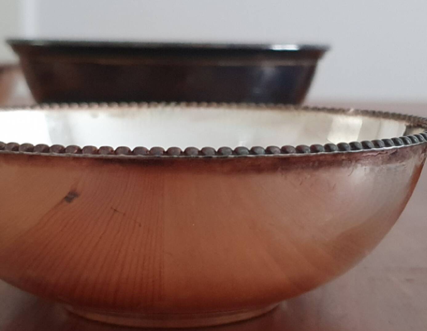 Lot of Saint Médard sauceboat and 8 bowls