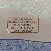 1970s Astonishing Tray By Albatros in Murano Glass. Made in Italy