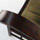 Art deco armchair in black and green ca.1930