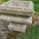 Pair of vintage antique stone Medici planters