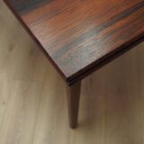 Table en palissandre, design danois, années 1970, production : Danemark