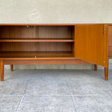 Scandinavian teak row