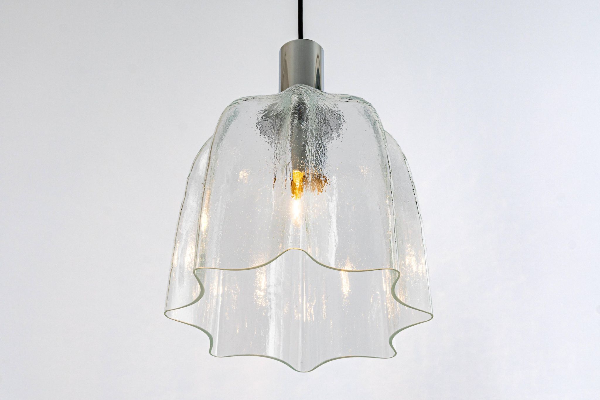 Glass Pendant by Limburg, Germany, 1970s