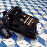Former Ericsson standard phone in Bakelite