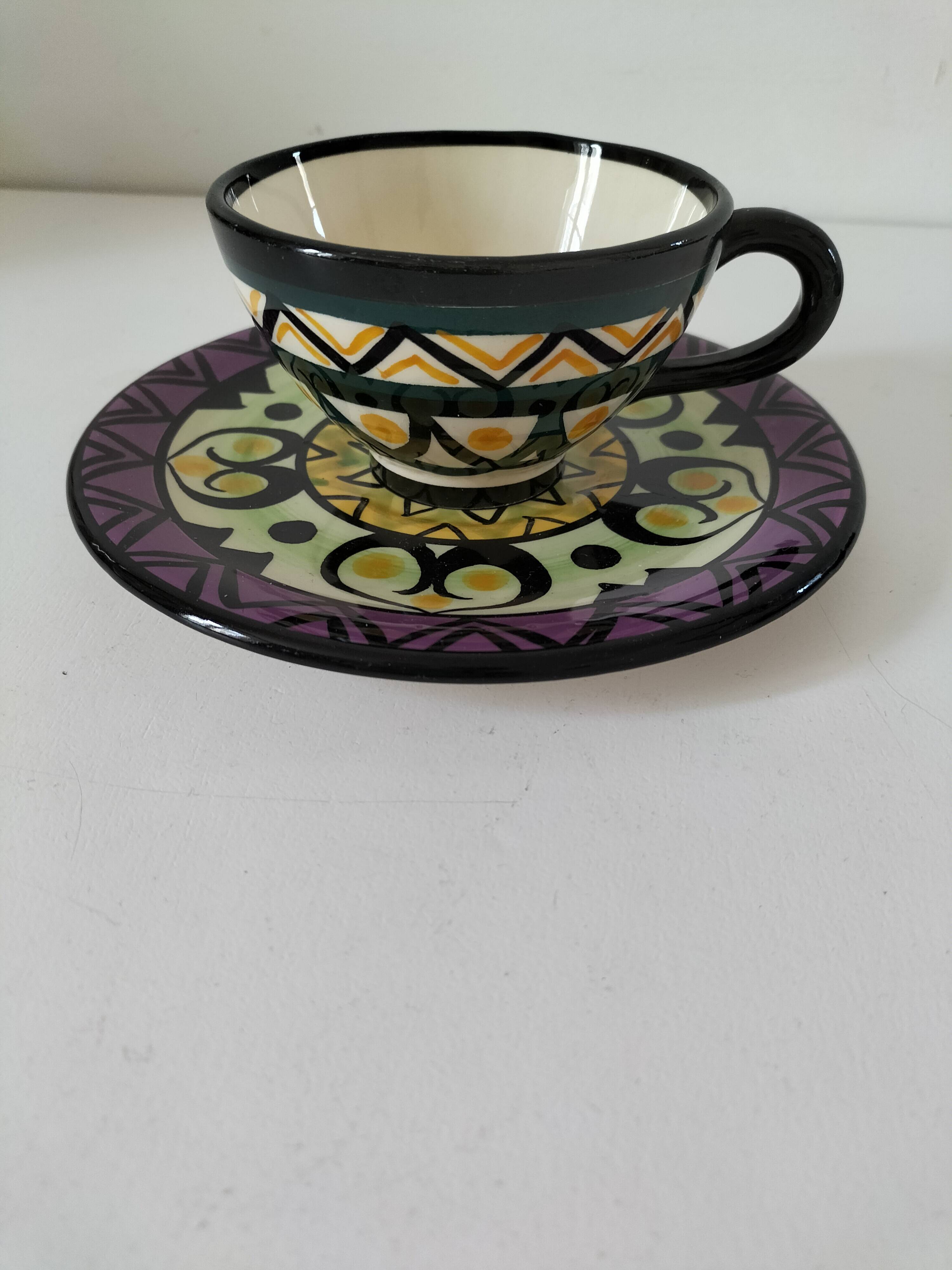 Vintage Saint Jean de Bretagne cup and saucer