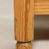 Table basse Style Ethnique Boho Table Vintage Couleur Claire Bois