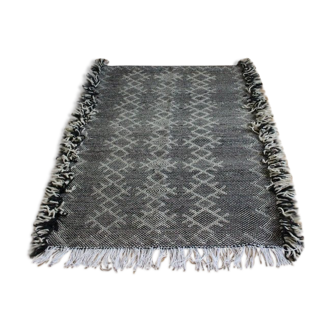 Wool hand woven zanafi carpet 113x153cm