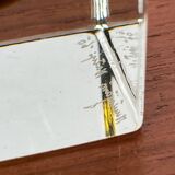 Minimalist Sommerso glass vase model Kf 296 from the mid-century by Kaj Franck for Nuutajärvi Notsjö, Finland, 1965.