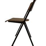 Set Of Four Compass Chairs 1960 Dutch Design School Chairs