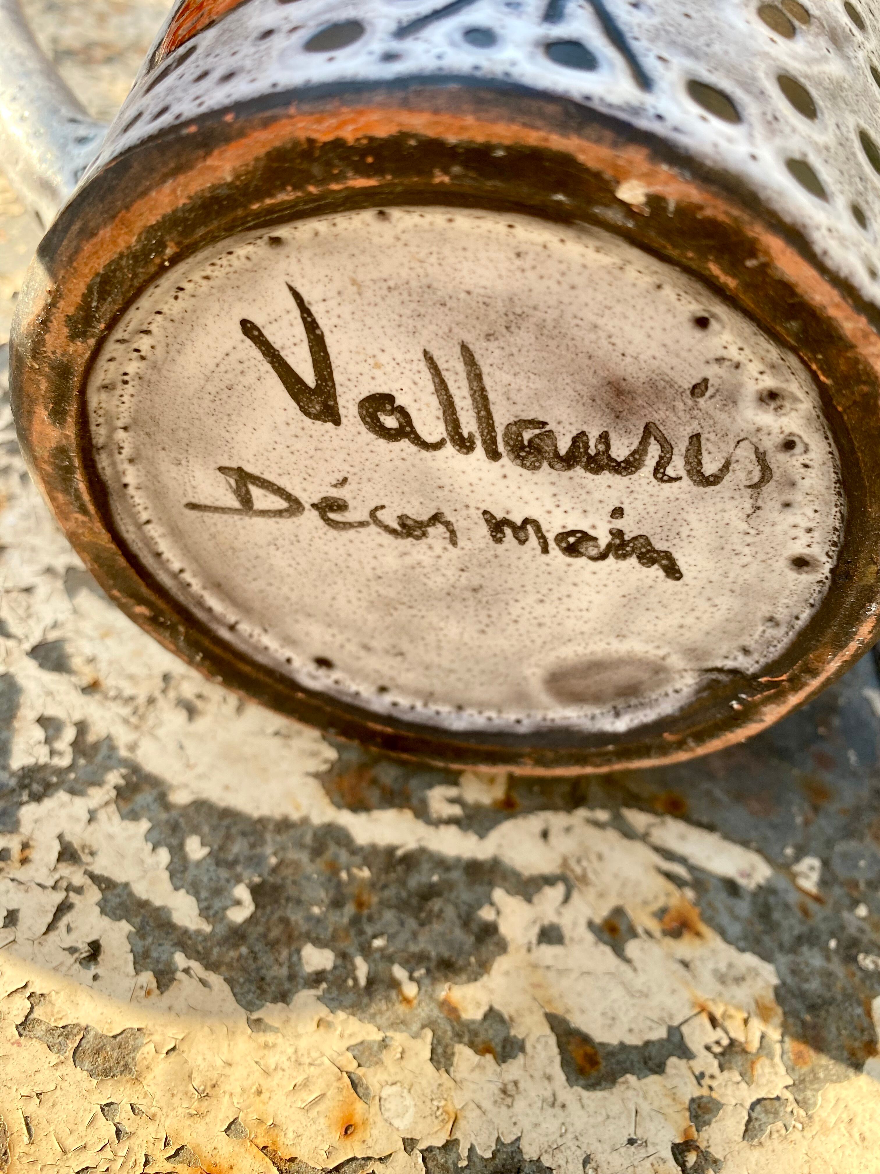 Pichet et verres Vallauris
