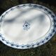Metal enamelled plate