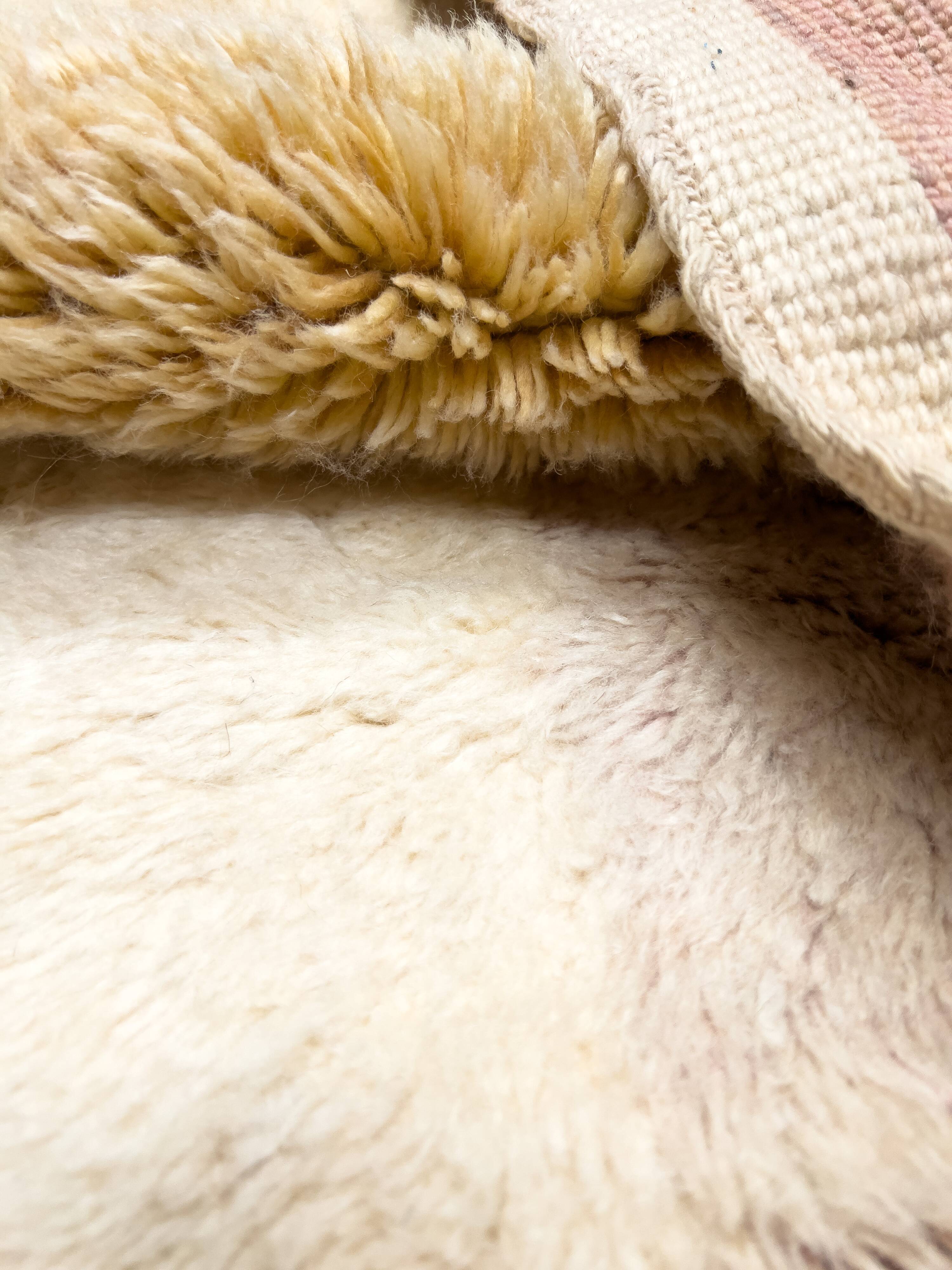 Colorful Moroccan Berber rug, M'rirt, 2.55x2.16m