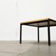 Mid-century minimalist side table model T-Angle 306 by Florence Knoll for Knoll International, 1950s.