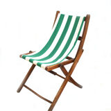 Vintage folding lounge chair