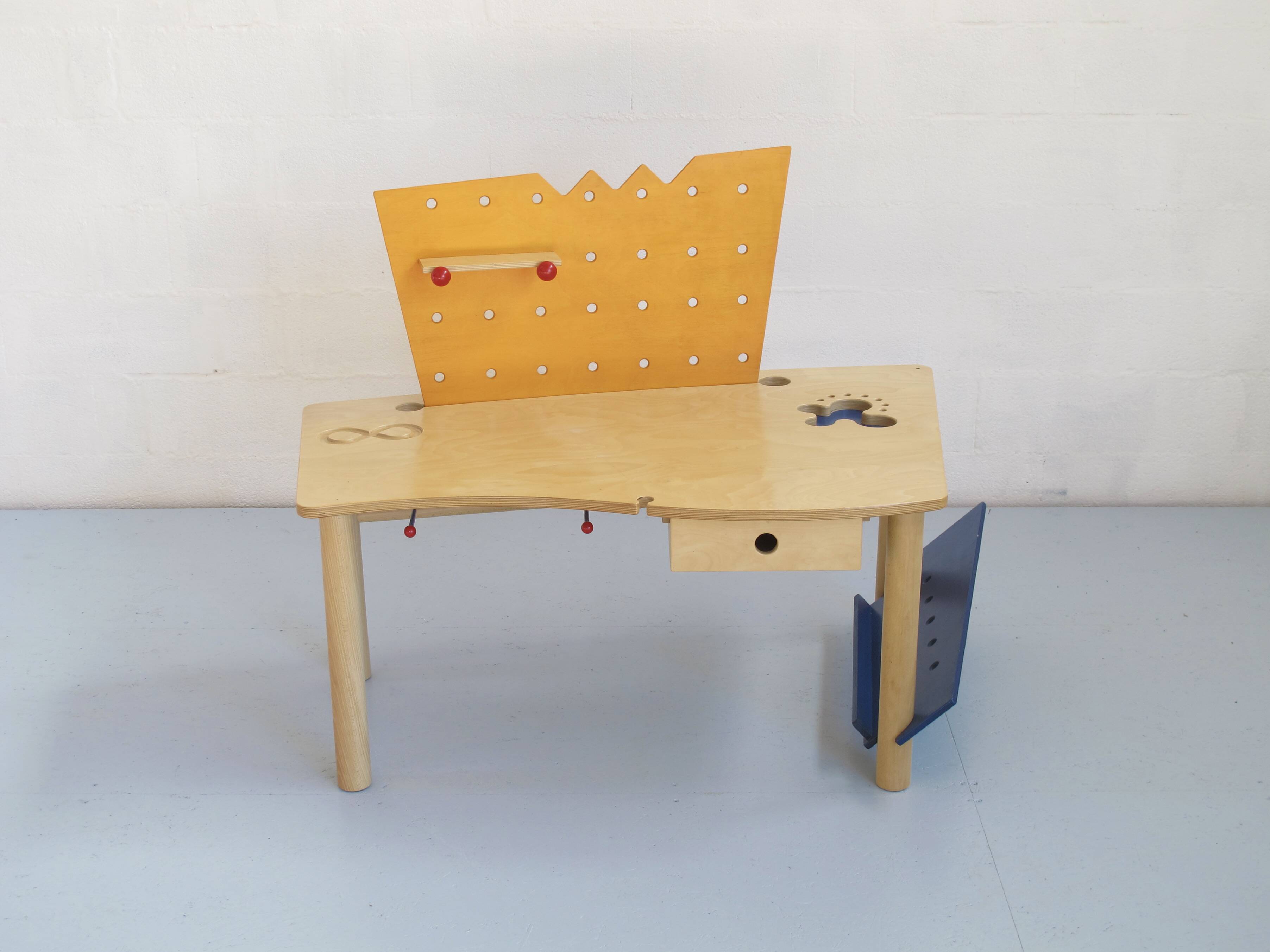 Bureau enfant évolutif Haba esprit 80's