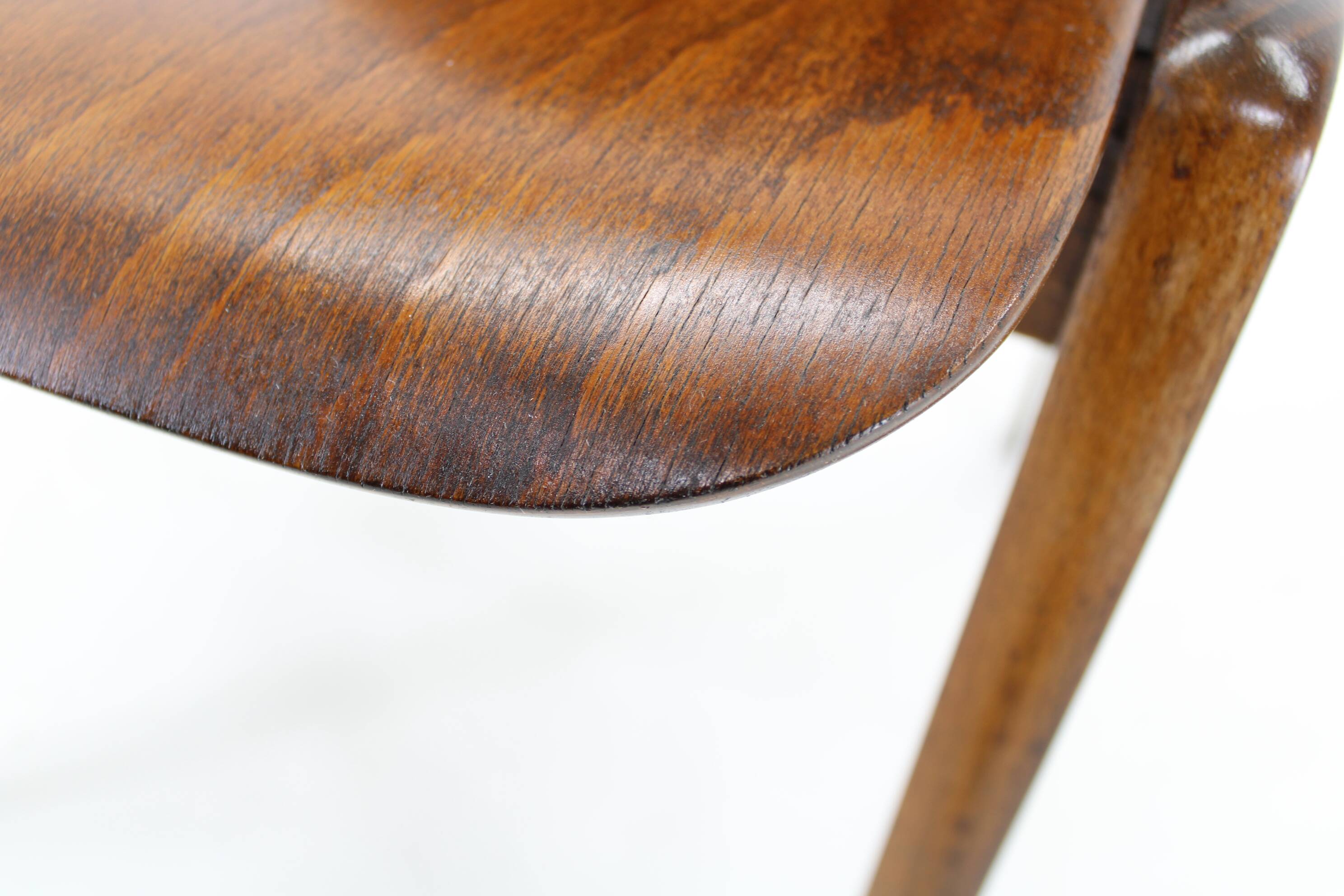 1970s Set of 7 Beech Stuckable Dining Chairs ,Germany