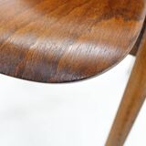 1970s Set of 7 Beech Stuckable Dining Chairs ,Germany