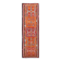 3x10 Red & Orange Tribal Kilim Runner Rug 93x308Cm SK 34615