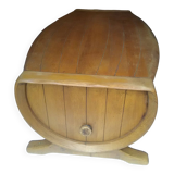 Table basse en forme de demi tonneau
