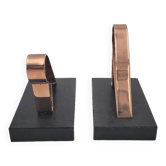 Pair of Gold Starry Bookends